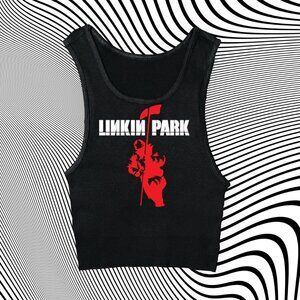 Linkin Park Unisex Cropped Tank